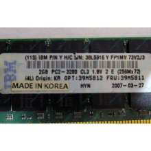 IBM 39M5811 39M5812 2Gb (2048Mb) DDR2 ECC Reg memory (Воронеж)