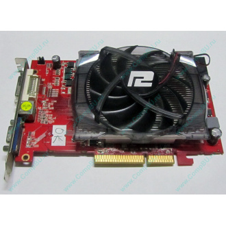 Б/У видеокарта 1Gb ATI Radeon HD4670 AGP PowerColor R73KG 1GBK3-P (Воронеж)